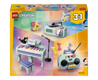 LEGO CREATOR 31392 Dekoracyjny fortepian z kotem - 1529756 - zdjęcie 9